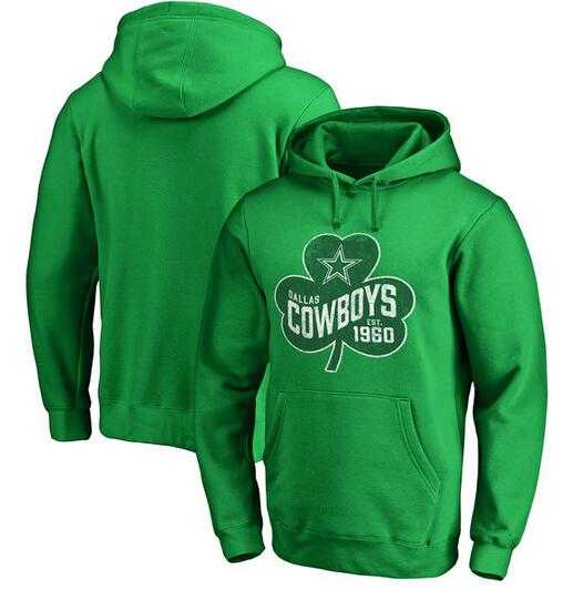 Men's Dallas Cowboys Pro Line by Fanatics Branded St. Patrick's Day Paddy's Pride Pullover Hoodie Kelly Green FengYun,We sell and wholesale Men's Dallas Cowboys Pro Line by Fanatics Branded St. Patrick's Day Paddy's Pride Pullover Hoodie Kelly Green FengYun on line form chian!